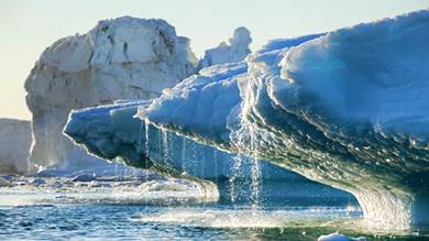 ​الكشف عن ذوبان كبير للجليد في غرينلاند على مدار ثلاثة أيام